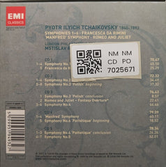 Pyotr Ilyich Tchaikovsky - Symphonies 1-6, 'Manfred' Symphony, Romeo and Juliet, Francesca da Rimini (CD) (5)