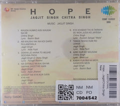 Jagjit Singh, Chitra Singh - Hope (CD)