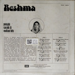 Reshma - Punjabi Saraiki & Multani Hits (Vinyl)