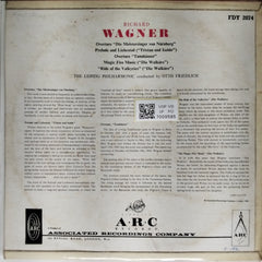 Richard Wagner, Otto Friedrich - Overtures and Incidental Music (Vinyl)