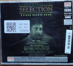Ustaad Rashid Khan - Vocal Classical Selection: Raga - Megh & Hansadhwani (CD)