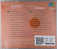 Asha Bhosle - Evergreen Hits of Asha Bhosle (CD) (2)