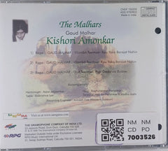 Kishori Amonkar - The Malhars (CD)
