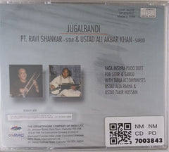 Ravi Shankar, Ali Akbar Khan - Jugalbandi (CD)
