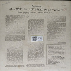 Boston Symphony Orchestra, Charles Munch - Beethoven Eroica Symphony (Vinyl)