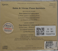 Stephen Coombs, Chilingirian Quartet - Hahn & Vierne Piano Quintets (CD)
