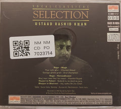 Ustaad Rashid Khan - Vocal Classical Selection (CD)