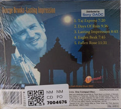 George Brooks, Krishna Bhatt, Zakir Hussain - Lasting Impression (CD)