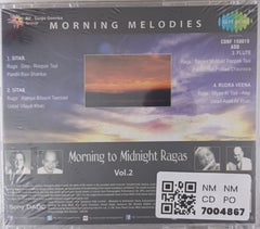 Ravi Shankar, Vilayat Khan, Hari Prasad Chaurasia, Asad Ali Khan - Morning to Midnight Ragas Vol. 2 (CD)
