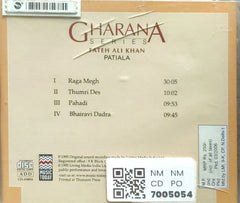 Fateh Ali Khan - Gharana Series: Patiala (CD)