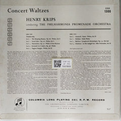 Henry Krips - Concert Waltzes (Vinyl)