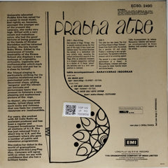 Prabha Atre - Prabha Atre (Vinyl)