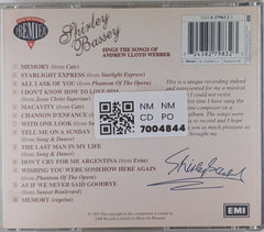 Shirley Bassey - Shirley Bassey Sings the Songs of Andrew Lloyd Webber (CD)