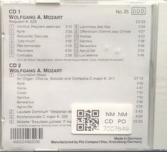 Wolfgang Amadeus Mozart - CD 1: Requiem / CD 2: Coronation Mass (CD) (2)