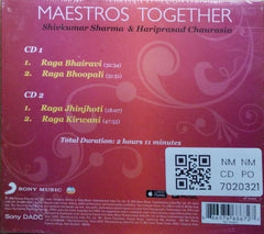 Shivkumar Sharma, Hariprasad Chaurasia - Maestros Together (CD) (2)