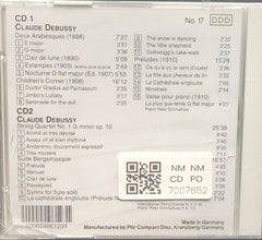 Claude Debussy - CD 1: Piano Works, CD 2: String Quartet No. 1, Suite Bergamasque (CD) (2)