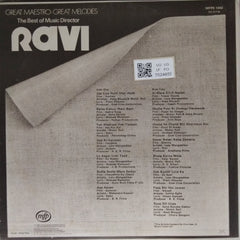 Ravi - The Best of Music Director Ravi (Vinyl)