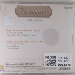 Ustad Vilayat Khan, Pt. Arvind Parikh - Parampara - Guru Shishya (CD)