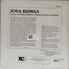Joya Biswas, Pandit Samta Prasad - Joya Biswas Sitar (Vinyl)