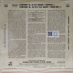 Sir Thomas Beecham, Royal Philharmonic Orchestra - Haydn: Symphony No. 103 in E Flat "Drum Roll" / Symphony No. 94 in G "Surprise" (Vinyl)