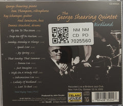 The George Shearing Quintet - Back to Birdland (CD)