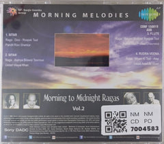 Pt. Ravi Shankar, Ustad Vilayat Khan, Pt. Hari Prasad Chaurasia, Ustad Asad Ali Khan - Morning to Midnight Ragas Vol. 2 (CD)
