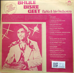 Babla & His Orchestra - Bhule Bisre Geet (Vinyl)