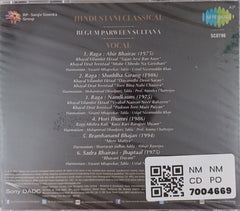 Begum Parveen Sultana - Musical Genius - Hindustani Classical (CD)