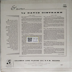 David Oistrakh - Encores (Vinyl)
