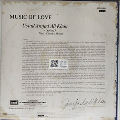 Ustad Amjad Ali Khan - Music of Love (Vinyl)