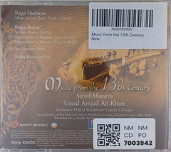 Ustad Amjad Ali Khan - Music from the 13th Century (CD)