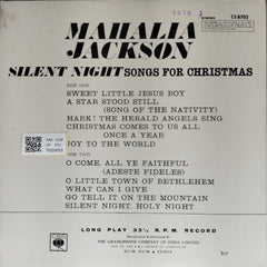 Mahalia Jackson - Silent Night (Vinyl)