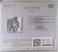 Ustad Amir Khan - Vocal (CD)