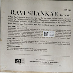 Ravi Shankar - Two Rāga Moods (Vinyl)