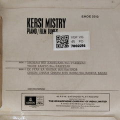Kersi Mistry - Piano/Film Tunes (45-RPM)