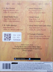 Pt. Ravi Shankar, Ustad Vilayat Khan, Pt. Nikhil Banerjee, Ustad Abdul Halim Jaffer Khan, Ustad Shahid Parvez, Niladri Kumar, Purbayan Chatterjee - Sitar Strokes (CD) (2)
