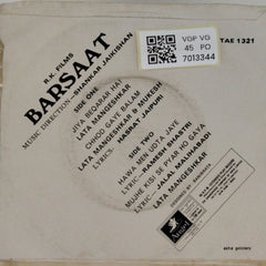 Shankar Jaikishan - Barsaat (45-RPM)