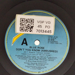Blue Rose - Place Pigalle / Don't You Know (Ambushed) (45-RPM)