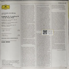 Antonín Dvořák, Wiener Philharmoniker, Karl Böhm - Symphonie No.9 "Aus der Neuen Welt" "From the New World" (Vinyl)