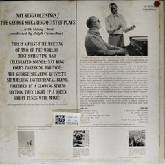 Nat King Cole, George Shearing - Nat King Cole Sings / George Shearing Plays (Vinyl)