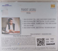 Pandit Jasraj - Vocal (CD)
