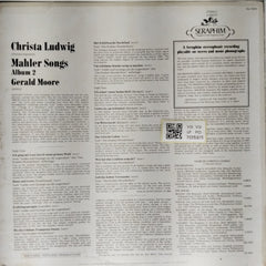 Christa Ludwig, Gerald Moore - Mahler Songs - Album 2 (Vinyl)