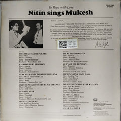 Nitin - To Papa with Love - Nitin sings Mukesh (Vinyl)
