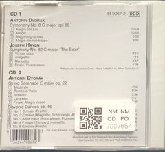 Antonín Dvořák - Symphony No. 8 / String Serenade / Slavonic Dances (CD) (2)