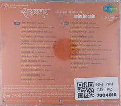 Asha Bhosle - Evergreen Hits of Asha Bhosle (CD) (2)