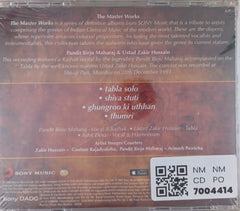 Pandit Birju Maharaj, Ustad Zakir Hussain - The Master Works (CD)