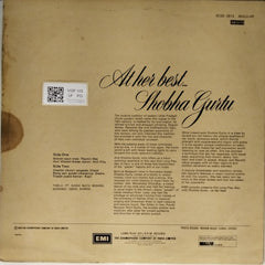 Shobha Gurtu - At her best... Shobha Gurtu (Vinyl)