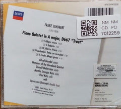 Franz Schubert, Alfred Brendel, Cleveland Quartet - Piano Quintet in A major, D667 "Trout" (CD)
