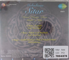 Ustad Vilayat Khan - Melodious Sitar (CD)