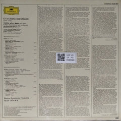 Ottorino Respighi, Boston Symphony Orchestra, Seiji Ozawa - Antiche arie e danze (Ancient Airs and Dances) (Vinyl)